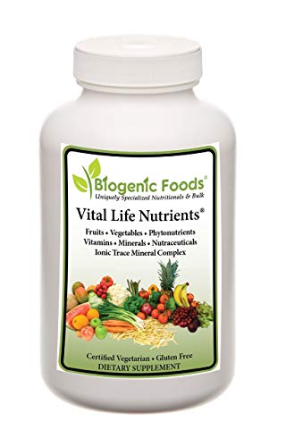 Vital Life Nutrients - The Complete & Ultimate Green Multi-Vitamin in a Whole Food Base, 120 Rapid Dissolve Tabs 120 Tablets