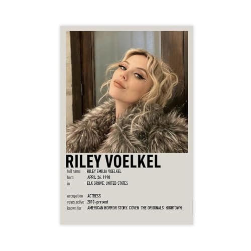 TULAOJI Riley Voelkel-Poster, Leinwand-Poster, Wandkunst, Dekordruck, Bild Gemälde für Wohnzimmer, Schlafzimmer, Dekoration, 40 x 60 cm, ungerahmt, Stil 15 für 30,80 EUR bei amazon.de Bild: TULAOJI Riley Voelkel-Poster, Leinwand-Poster, Wandkunst, Dekordruck, Bild Gemälde für Wohnzimmer, Schlafzimmer, Dekoration, 40 x 60 cm, ungerahmt, Stil 15 für 30,80 EUR bei amazon.de