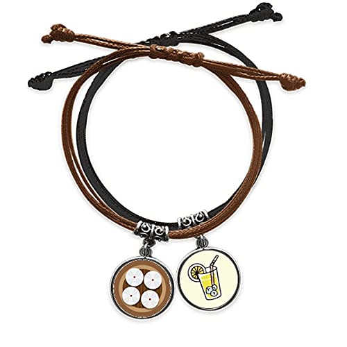 Chaîne bracelet cuir la Chine motif traditionnel bijou fait main ethnique