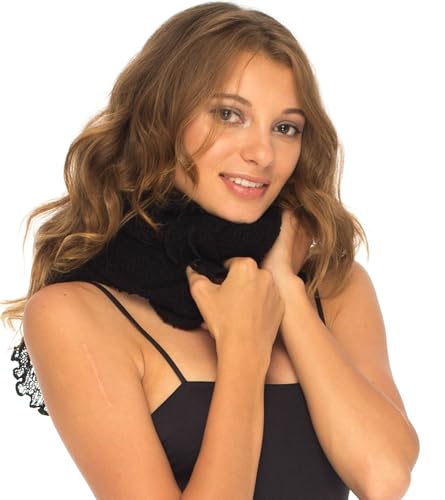 Image of SHU-SHI Women's Sheer Knit Poncho Shrug Lightweight Asymmetrical Ruffle Wrap Dressy Summer Shawl Cover Up Top