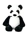 Melissa & Doug Bamboo Panda Bear Stuffed Animal