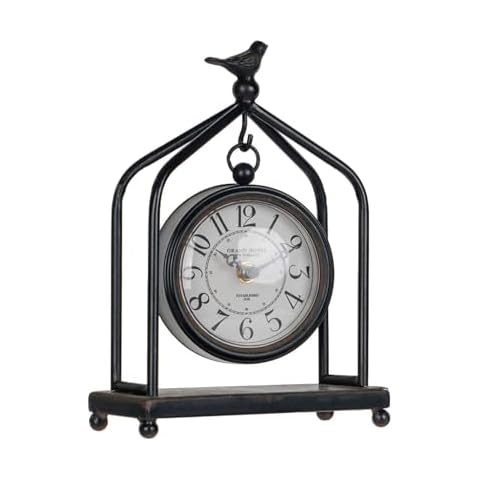 SOFFEE DESIGN 7.5'' x 10'' Mantel Clock Iron Tower Frame Cover