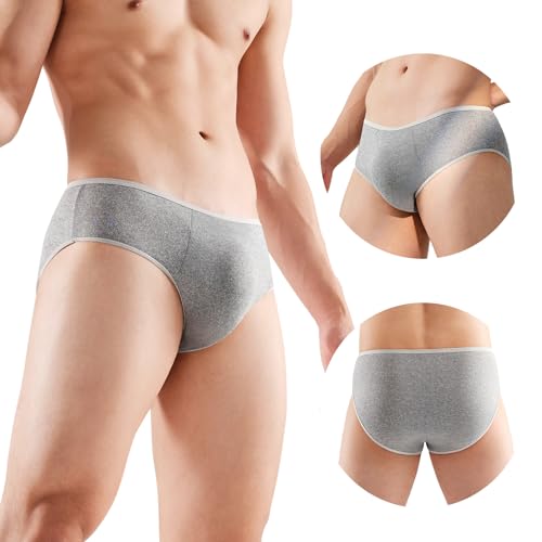 7/14 Pack Mens-Disposable-Underwear, Breathable Briefs Portable for Travel-Ready Gym Essentials