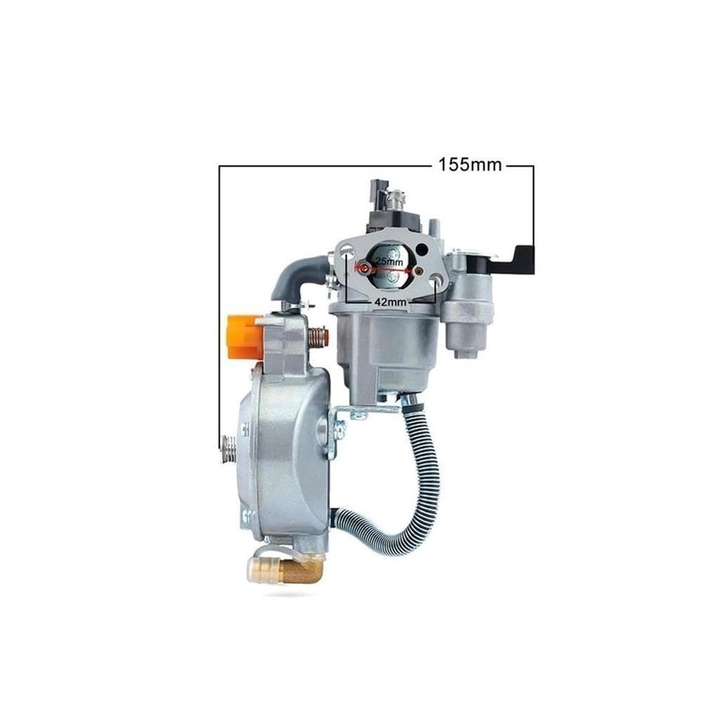 Carburatore Bi-Fuel per Generatore Fit for 168F GX200P19-LPG