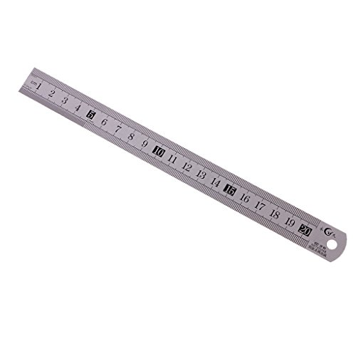 LOL-FUN デュアルサイド   ストレートルーラー 全3サイズ選ぶ 直定規 ルーラー 測定  直線定規  , 20cm
