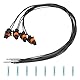 Anlseiod Injektor Kabelbaum für Jumper Ducato Fiesta MK6 Focus MK2 Focus MK3 Galaxy WA6 B Max C-Max cmax Scudo kabel injektor Einspritzdüse Stecker Kabelbaum Reparatursatz Kabelsatz