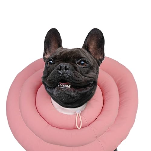 Image of Soft Dog Cone for Small Medium Dogs and Cats, Dog Recovery Collar, Waterproof Elizabeth Collar Alternative After Surgery, Comfy Protective Neck Donut, Adjustable Pet Collar Anti-Licking Biting Wounds