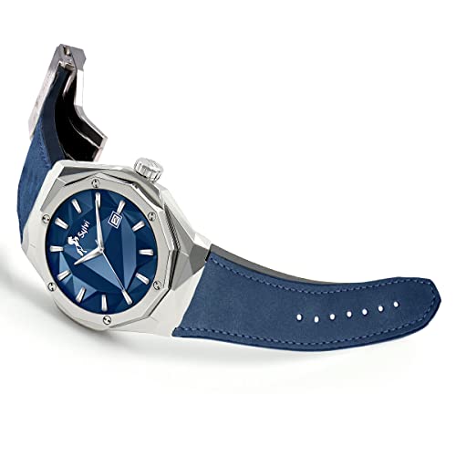 Buy Sylvi Imperial Collection Analog Men's Watch (Blue Dial Blue