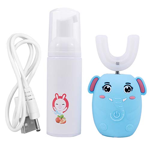 STOBOK 1 Conjunto de Escova de Dente Infantil ElÃ©trica Em Forma de U Escova de Dente de Desenho Ani