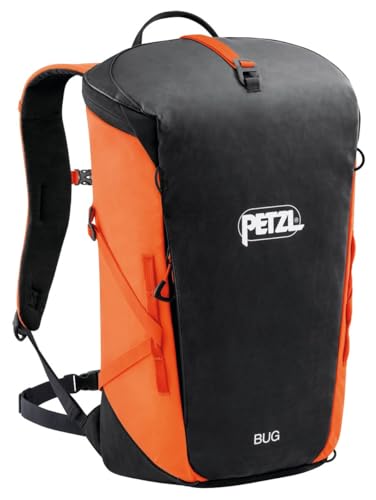 PETZL BUG ORANGE BLACK Kletterrucksack 18L
