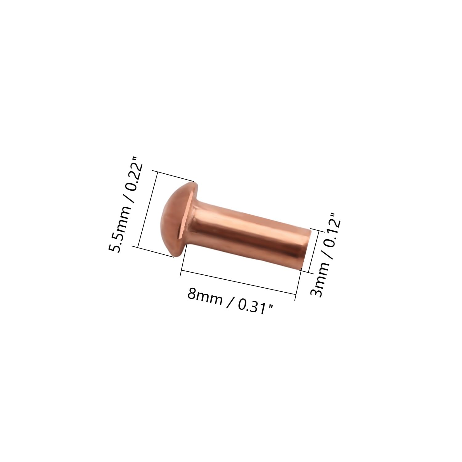 Quarter Inch Rivets 1/4 Inch Rivets Large Flange Pop Rivets 1/4 X 3/8 - Stainless Steel ...