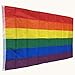 Produktbild Regenbogen Gay - Flagge/Fahne, wetterfest, Mehrfarbig, 150x90x1 cm