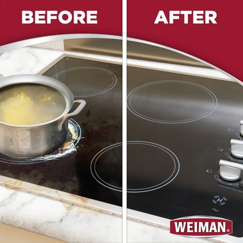 Weiman FBA_527 Ceramic And Glass Cooktop - 10 Ounce - Stove Top Daily Cleaner Kit thumb #3