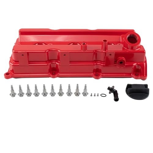 Image of TRQ Left Valve Cover Compatible with 2005-2019 Nissan Frontier NV1500 NV2500 NV3500 Pathfinder Xterra