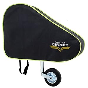 Caravan Defender Tow Hitch Cover Green Universal Towing Accessories Protector Waterproof Trailer Covers with Straps…