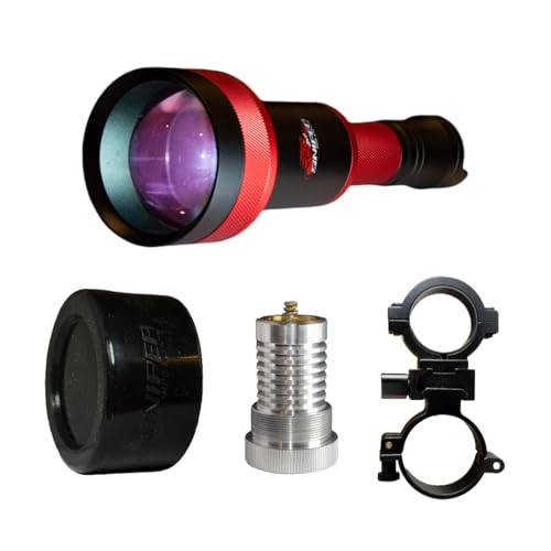 Hyperion 66 Gun Hunters Kit with IR 850nm Invisible Light Module and Adjustable Predator Pro Mount Long Range IR Light for Night Time Predator Hog and Coyote Hunting