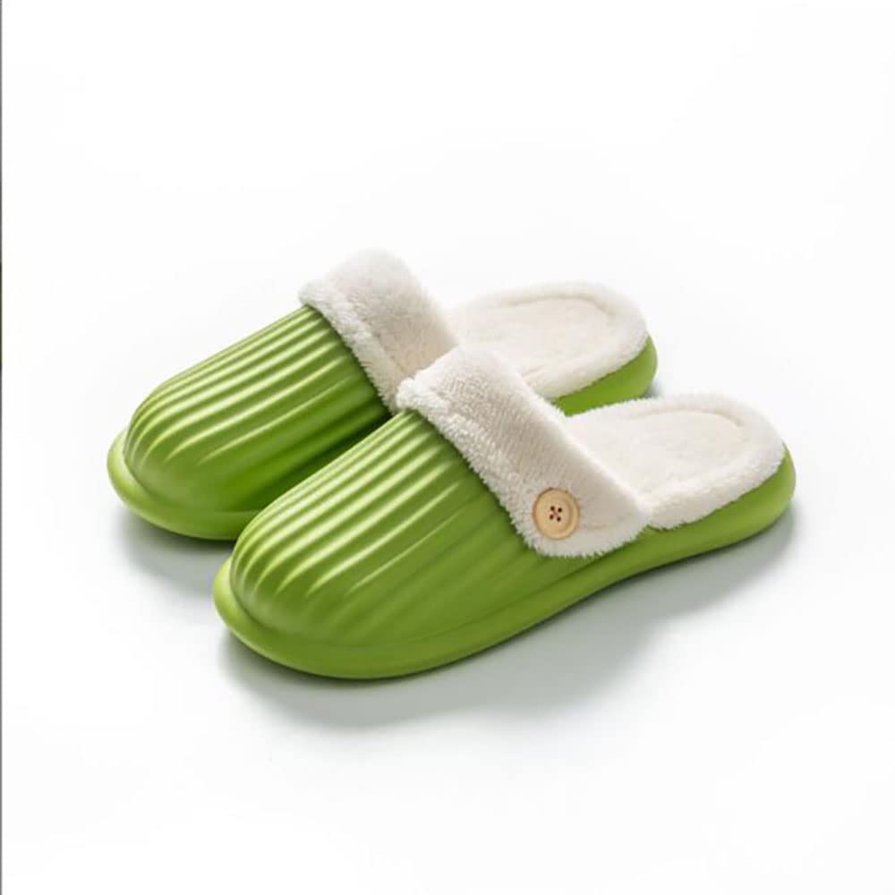 Pantoufles maison chaudes pour homme et femme en mousse à mémoire confort intérieur et extérieur