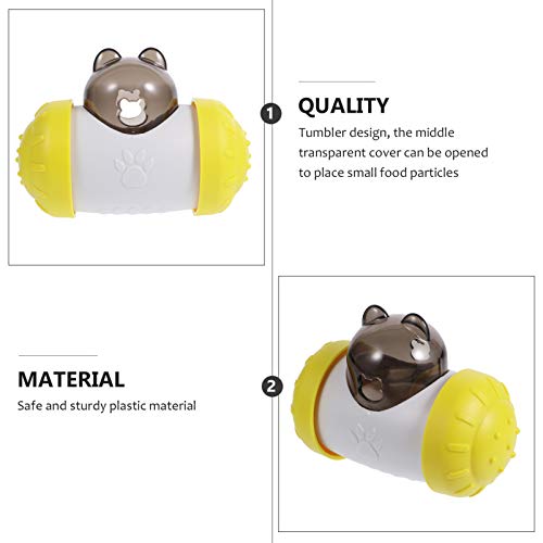 POPETPOP Cão de Estimação Brinquedo Tumbler Equilíbrio Carro Balanço Brinquedo de Distribuição Do De