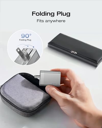 Prime Big Deal: EF ECOFLOW USB C Charger, Rapid 65W GaN Type C Charging Block with Foldable Plug (100W USBC Cable Included) - image 5
