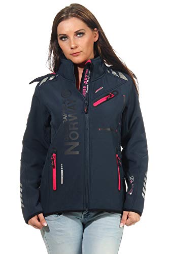 Veste Softshell Femme Geographical Norway G-Rose Manteau Coupe Vent XL
