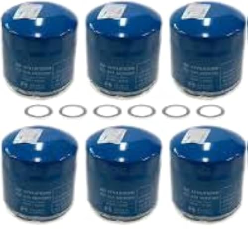 Genuine OEM 26300-35505 Engine Oil Filter & Gasket 6 PCS