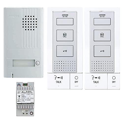 kit parlophone - saillie - 2 fils - main libre - 2 combinés - aiphone db2int