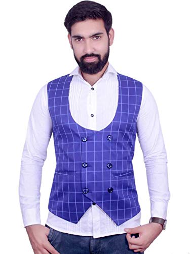 Image of MULTICOLOR STYLISH WAISTCOAT FOR MENS