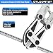 OTLOOMTBT 24 In Heavy Duty Bolt Cutter - Industrial Chromium Molybdenum Steel Ergonomic Design, Effortless Cutting for Locks, Chains, Fences & Rebars | Long Lifespan for Construction, Locksmiths & DIY