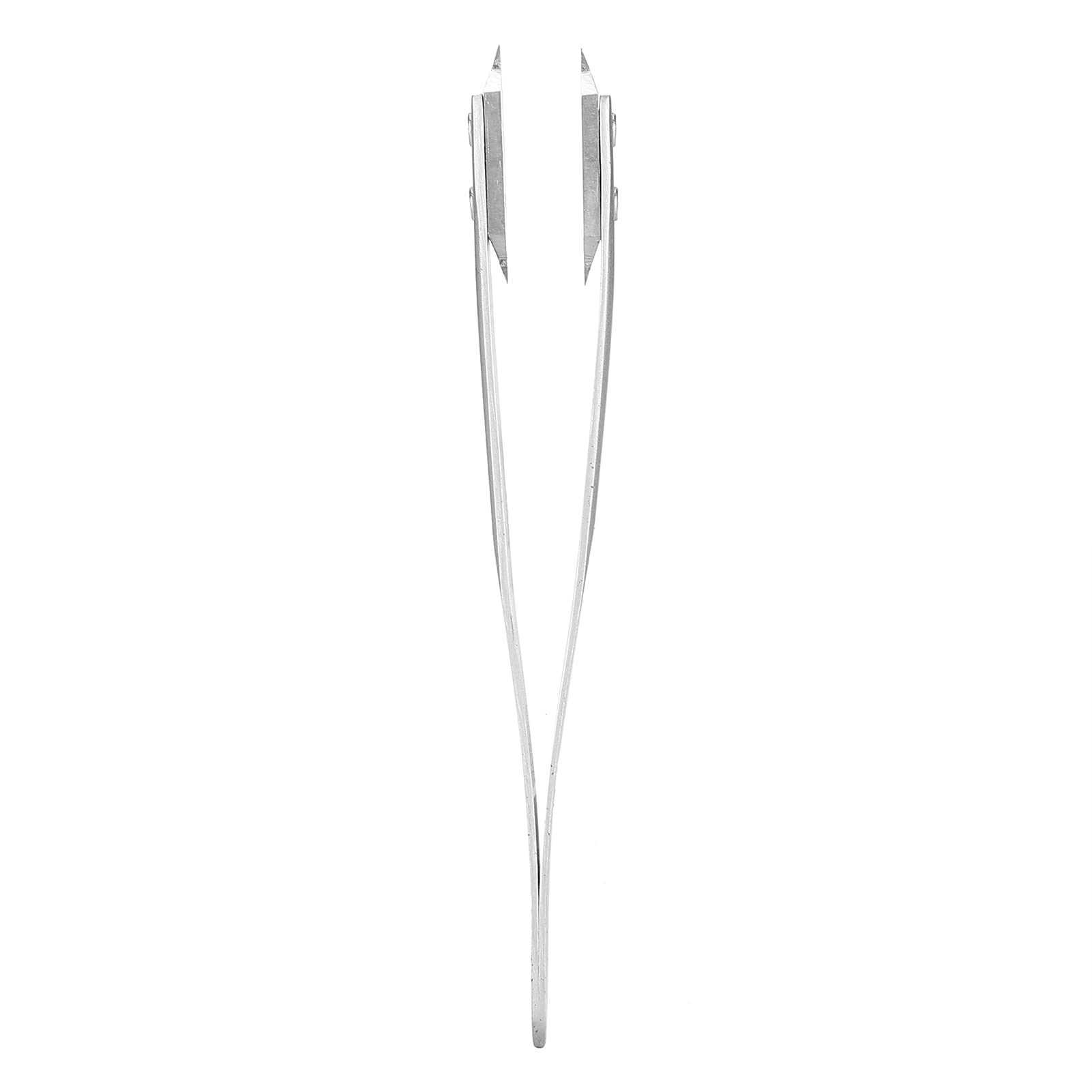 Pinzette a forma di V per anse a molla per orologio, strumento di ricambio per cinturino, design in lega per riparazioni domestiche/viaggi, lunghezza 11 cm