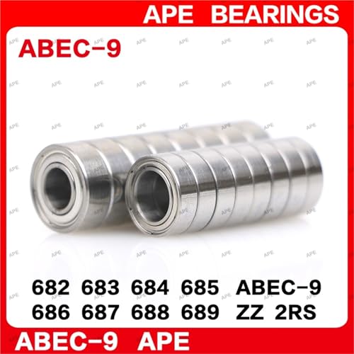 Rodamientos ABEC-9 684-2RS抗磨损防尘小轴承 解决电机发热发卡问题 5