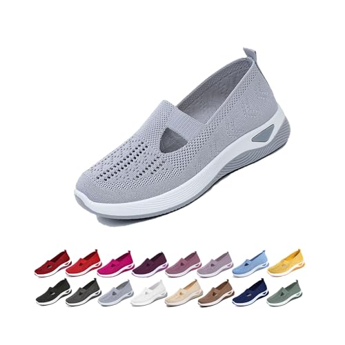 Orthopedic Womens Walking Shoes for Balance Orthopedic Shoes for Women Women's Comfortable Breathable Knitted Sneakers