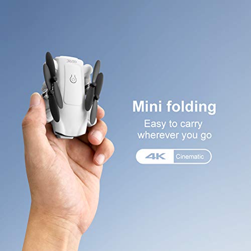 Mini Drone Original xuelili V9 com Câmera 4K HD, Quadcopter Dobrável com Câmera FPV WiFi para Adulto