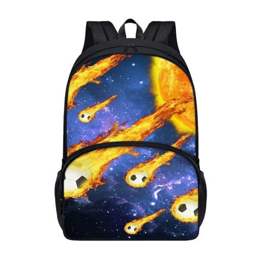 AmzPrint Girls Soccer Backpack for Middle School Students