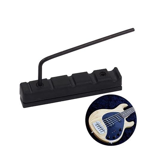 FUNOMOCYA Rod Wrench Included 5 String Nut for Bass Brass Nut 5 String Replacement Set Random Color