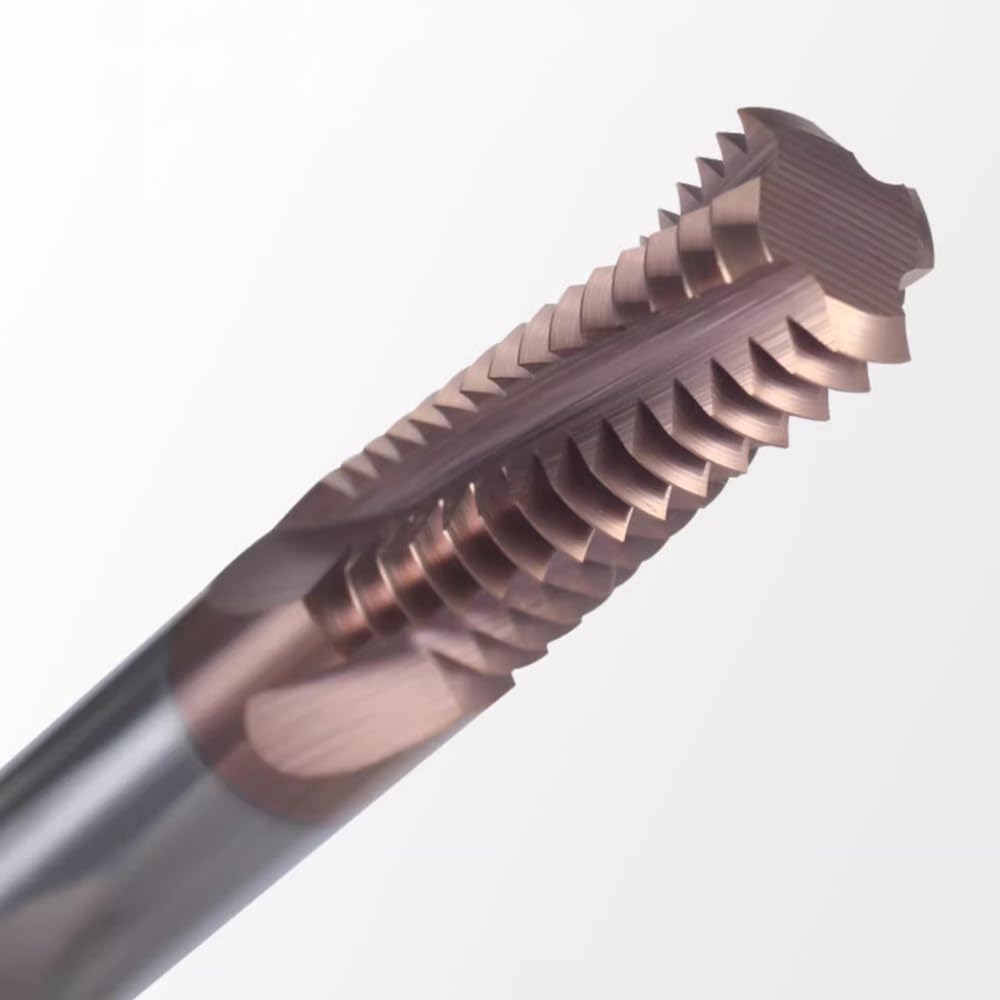 high Hardness Steel Special CNC Thread milling Cutter HRC65 Degree Carbide Coated Thread milling Cutter Metric -M10×1.5