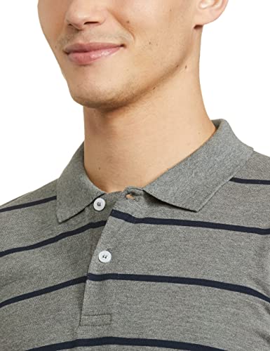 Image of Get In Men's Striped Regular Fit Polo