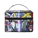 機動戦士ガンダム 化粧ポーチ メイクボックス 化粧品収納 洗面用具ポーチ コスメポーチ 大容量 旅行用 自宅用 収納ケース トラベルバッグ 便利 人気 出張 プレゼント かわいい 萌えグッズ キャラクター かわいい アニメ グッズ 男女兼用