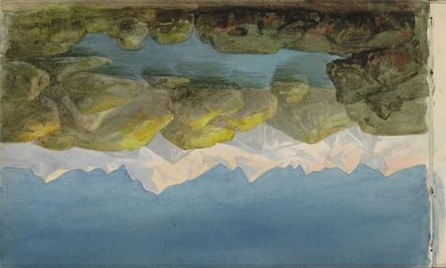 Tableaux peinture sur toile vue des Alpes décoration murale chambre 60x90