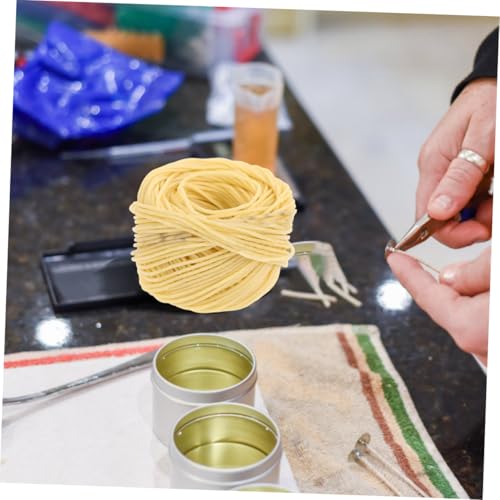 Pabilo para Velas WOONEKY Rollo 2mm Fibra Natural 98.4ft miniatura 7