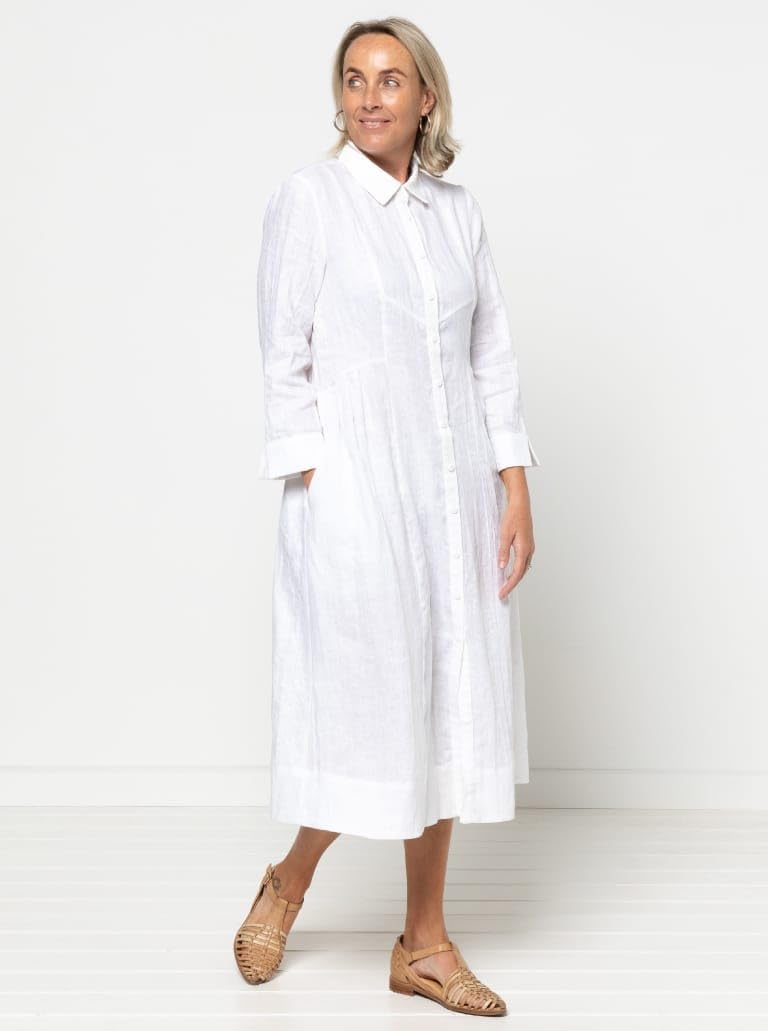 Style Arc Sewing Pattern - Hampton Woven Dress (Sizes 10-22)