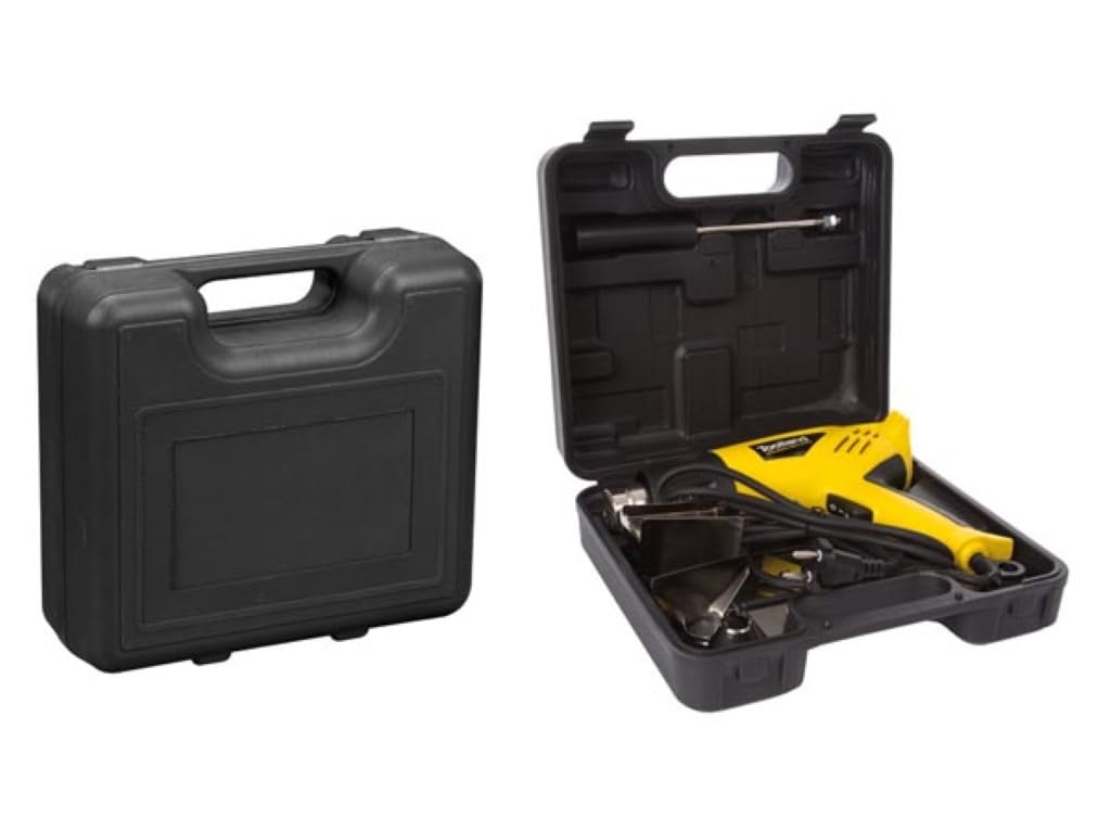 Toolland Opalarka, 2000 W, 350-550 °C, 250-550 L/min, z akcesoriami, żółta