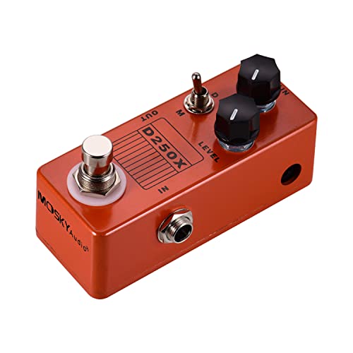 SHUIYUE D250X Mini pédale d’effet de préampli Overdrive pour Guitare électrique 2 modèles Full Metal Shell True Bypass… - Les Beatles, Paul McCartney, John Lennon, RIngo Starr, George Harrison SHUIYUE D250X Mini pédale d'effet de préampli Overdrive pour Guitare électrique 2 modèles Full Metal Shell True Bypass…