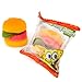 Nickelodeon SpongeBob Squarepants Krabby Patty Gummy Candy, Individually Wrapped Pattie (40 Count), Halloween Candy