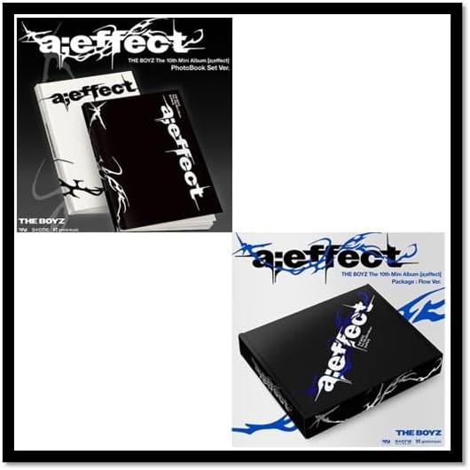 THE BOYZ a;effect [2 Photobook + 1 Flow Ver All 3 Set] 10th Mini Album