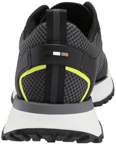 Image of BOSS Men's Big Logo Mesh Mix Lace Up Sneaker