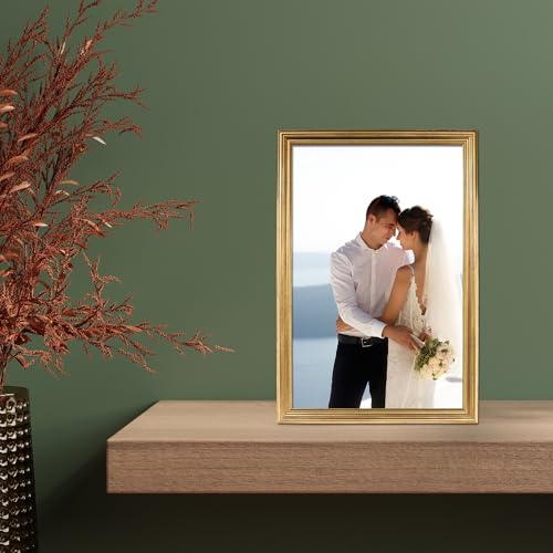 Image of Lawrence 536217 11x17 Sutter Burnished Gold Picture Frame
