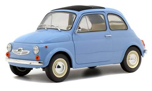 Preisvergleich Produktbild Unbekannt Steyr Puch 500, hellblau, 1969, Modellauto, Fertigmodell, Solido 1:18