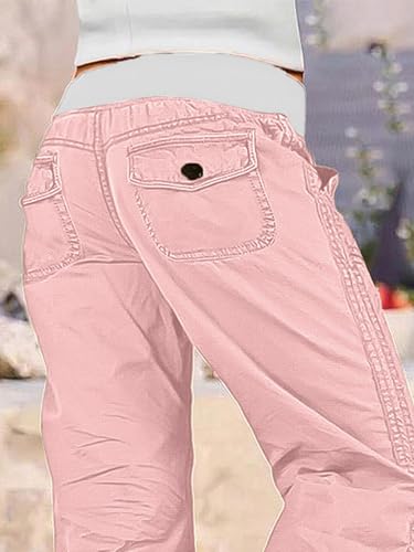 Image of Flamingals Straight Leg Drawstring Pants for Women