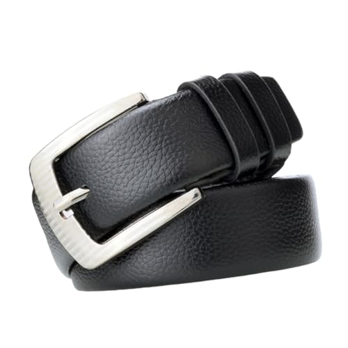 Men's Belt Male Waistband Jean Belt in Imitation Leather Easy to Wear Random Style