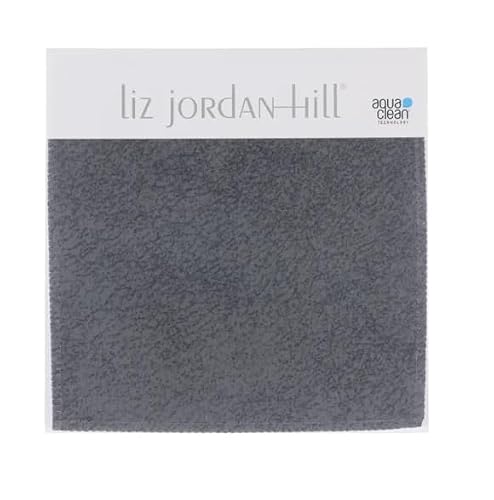 Liz Jordan Hill Luxury Brindle Upholstery Fabric, AC Marina, Cement 116